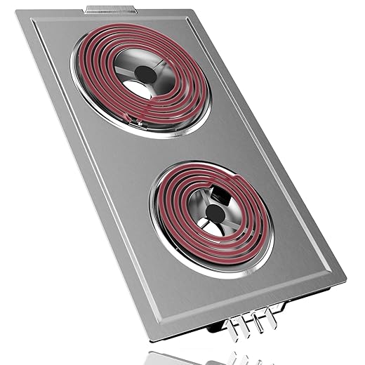 Upgraded JEA7000ADSA Cooktop Module Compatible with Jenn Air Cooktop Replacement Parts JEA7000ADS A100 Coil Cartridge For Whirlpool Jennair Cook top Burners Electric Stove Range Oven Element Cartridge