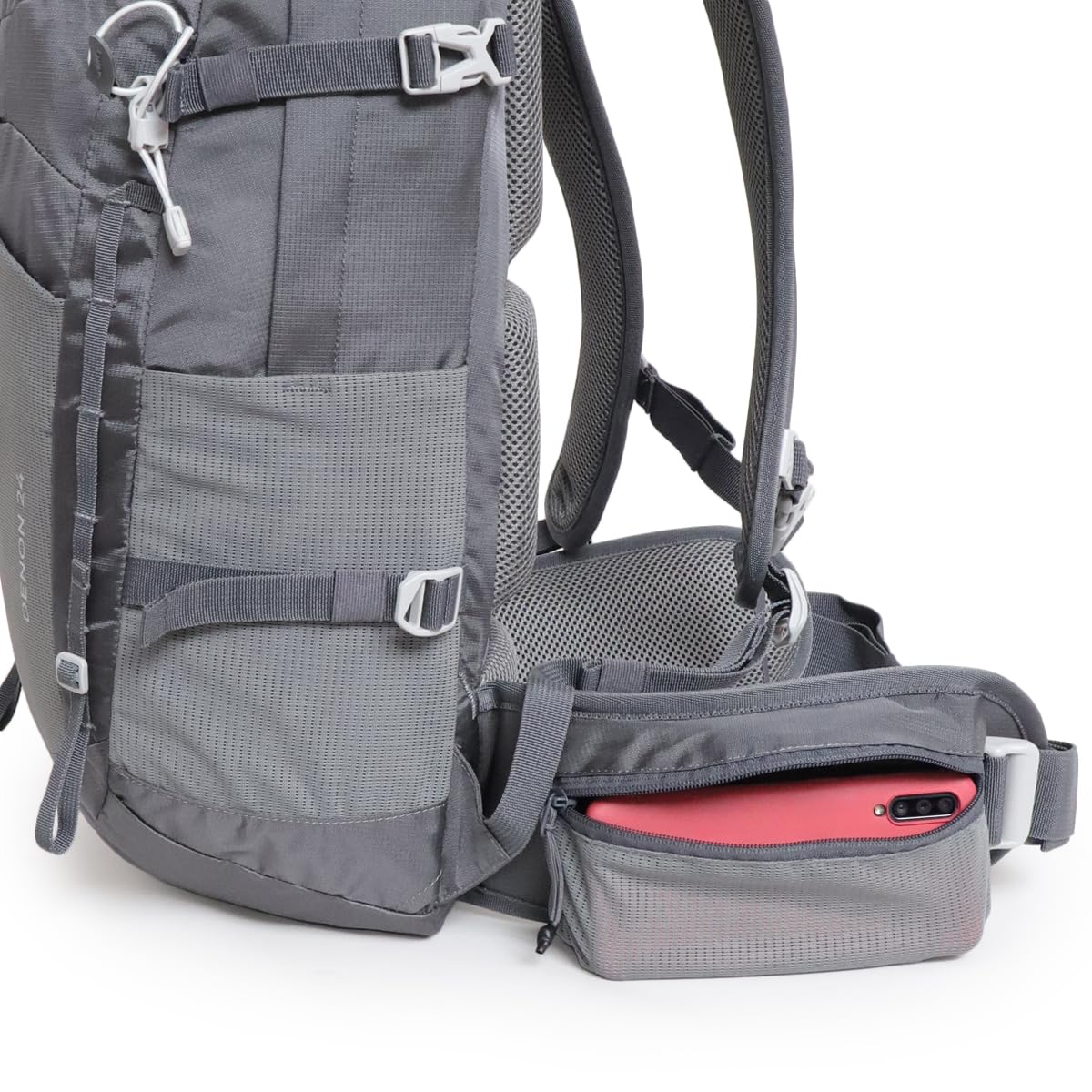 ALTUS | Denon 24 J 30 | Mochila senderismo | mochila montaña | mochila excursión | 24 L | Gris