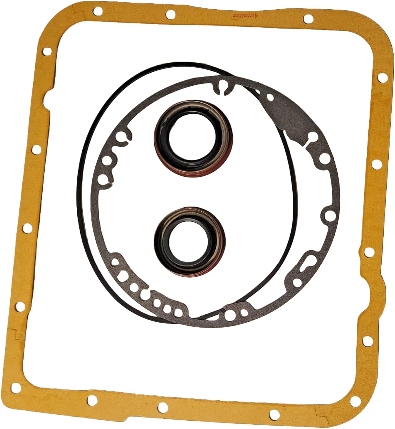 700R4/4L60E Pump Gasket Kit with Pump Seal & Ext Seal & Pan Gasket, Universal Fit, Year 82-2003