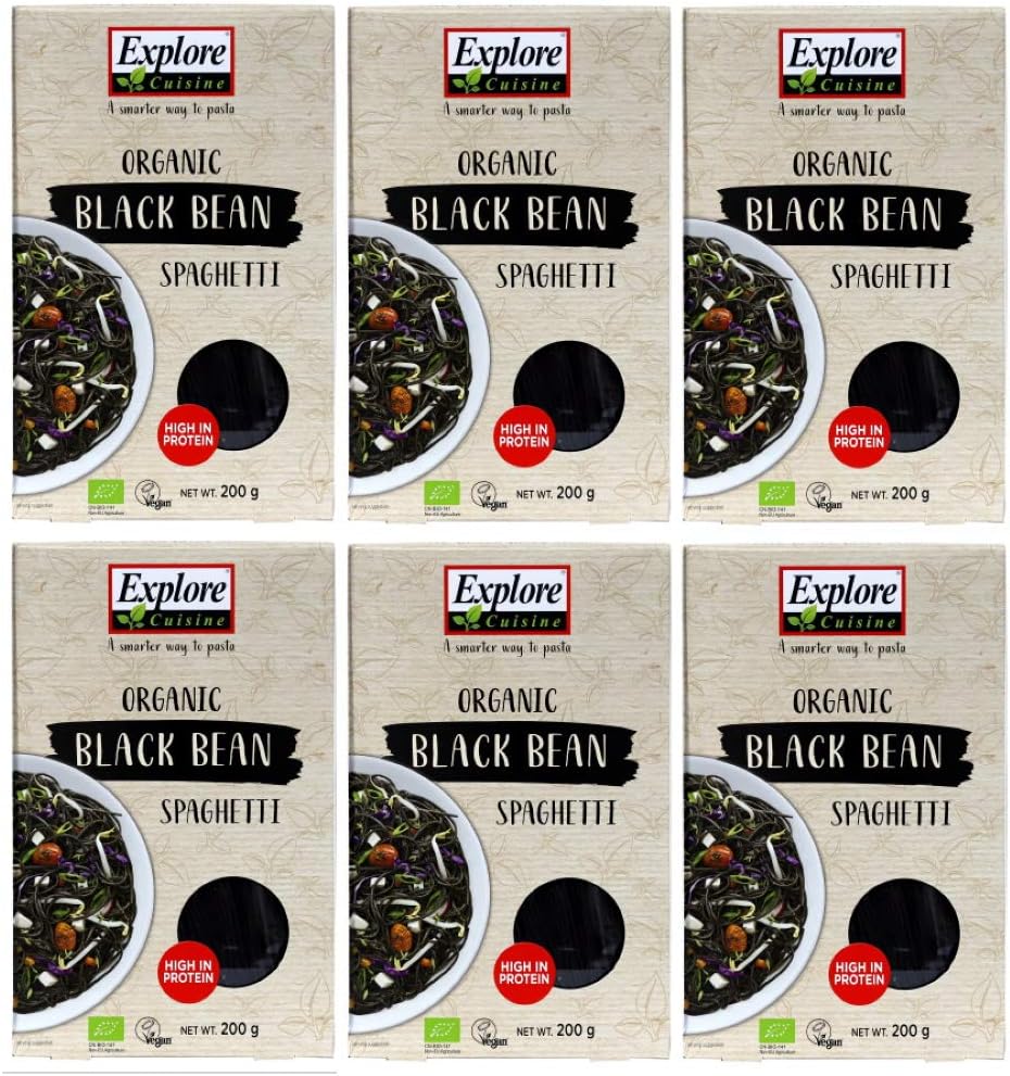 Explore Cuisine Organic Black Bean Spaghetti Pouch, 1200 g