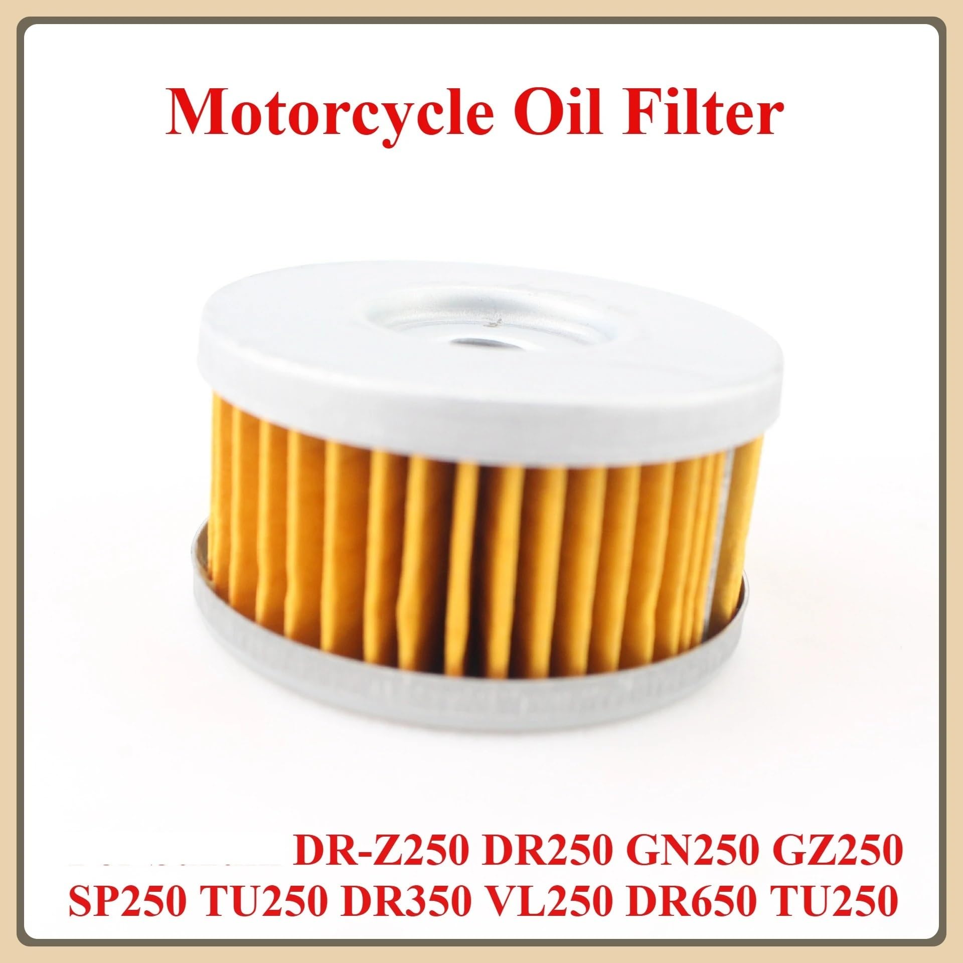 Filtr oleju motocyklowego DR-Z250 DR250 GN250 GZ250 SP250 TU250 DR350 VL250 1 sztuka
