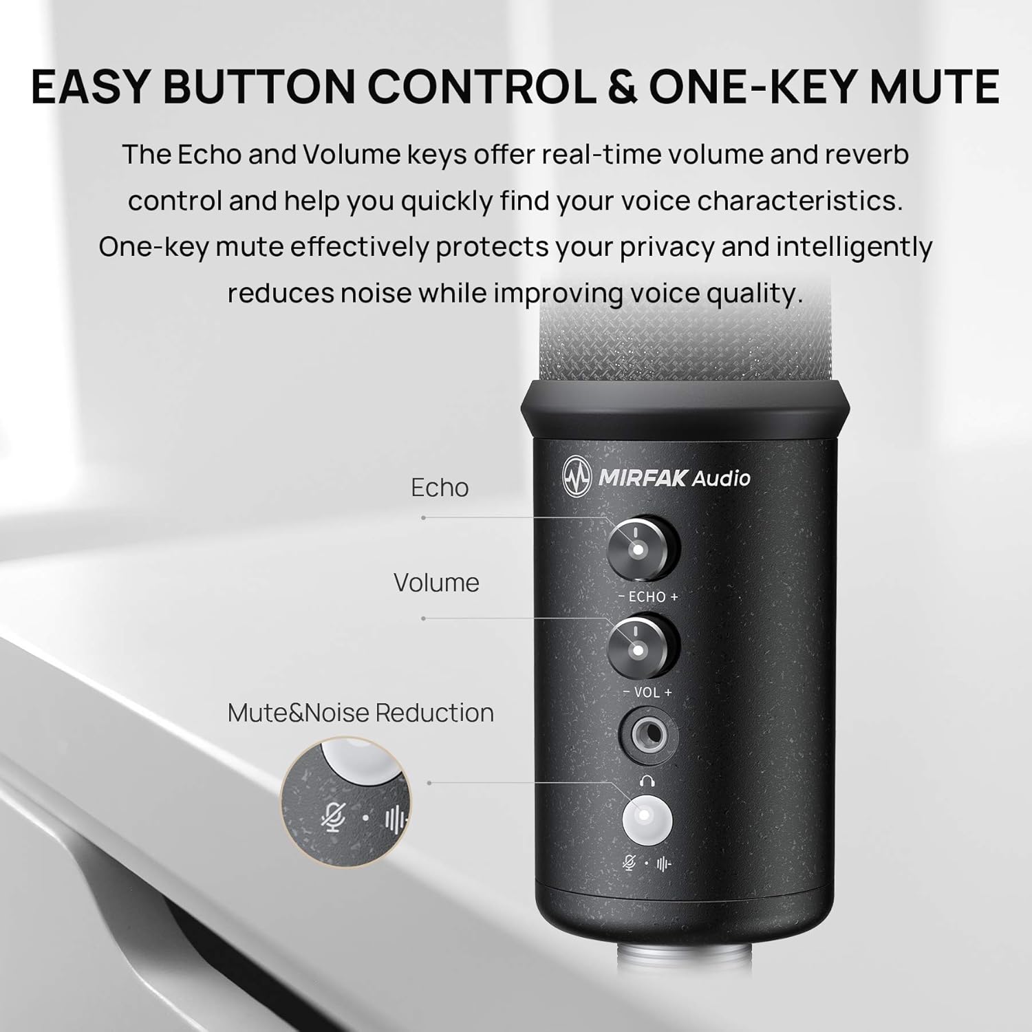 70% оƒƒ Dіѕсоunt Mirfak TU1 USB Desktop Microphone, Plug and Play USB Microphone with Pop-Filter & Tripod Stand for Streaming, Karaoke, Gaming, Vocal Recordings, YouTube Videos, Compatible with iOS/Windows