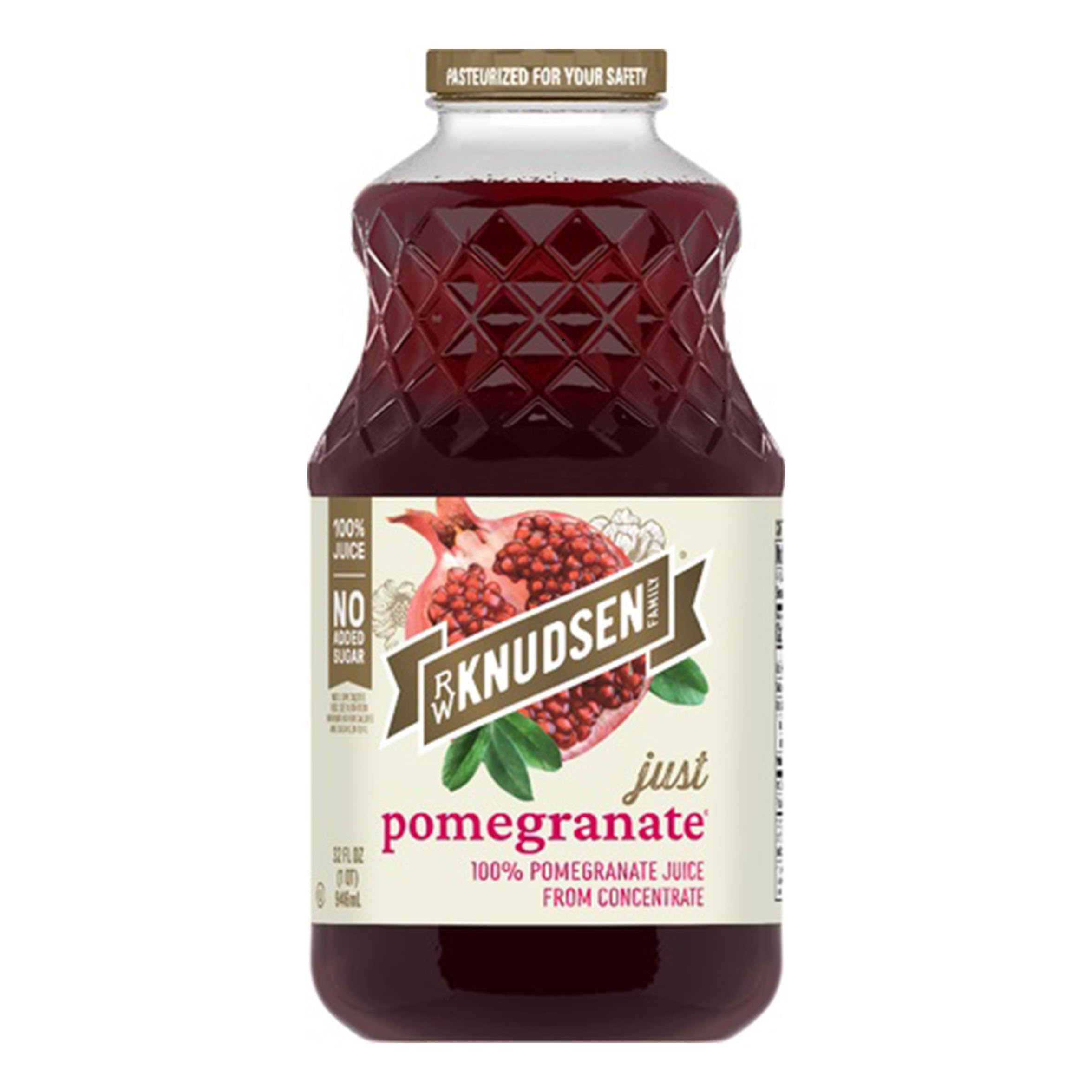 R.W. Knudsen Just Pomegranate Juice, 32 fl oz (Pack of 1)