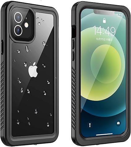 Amazon Co Jp Iphone 12 用 ケース 防水ケース 耐衝撃ケース 6 1インチ対応 黄ばみ防止 ワイヤレス充電対応 超軽量 落下防止 高耐久ケース 風呂 雨 プール 海 Iphone 12 家電 カメラ