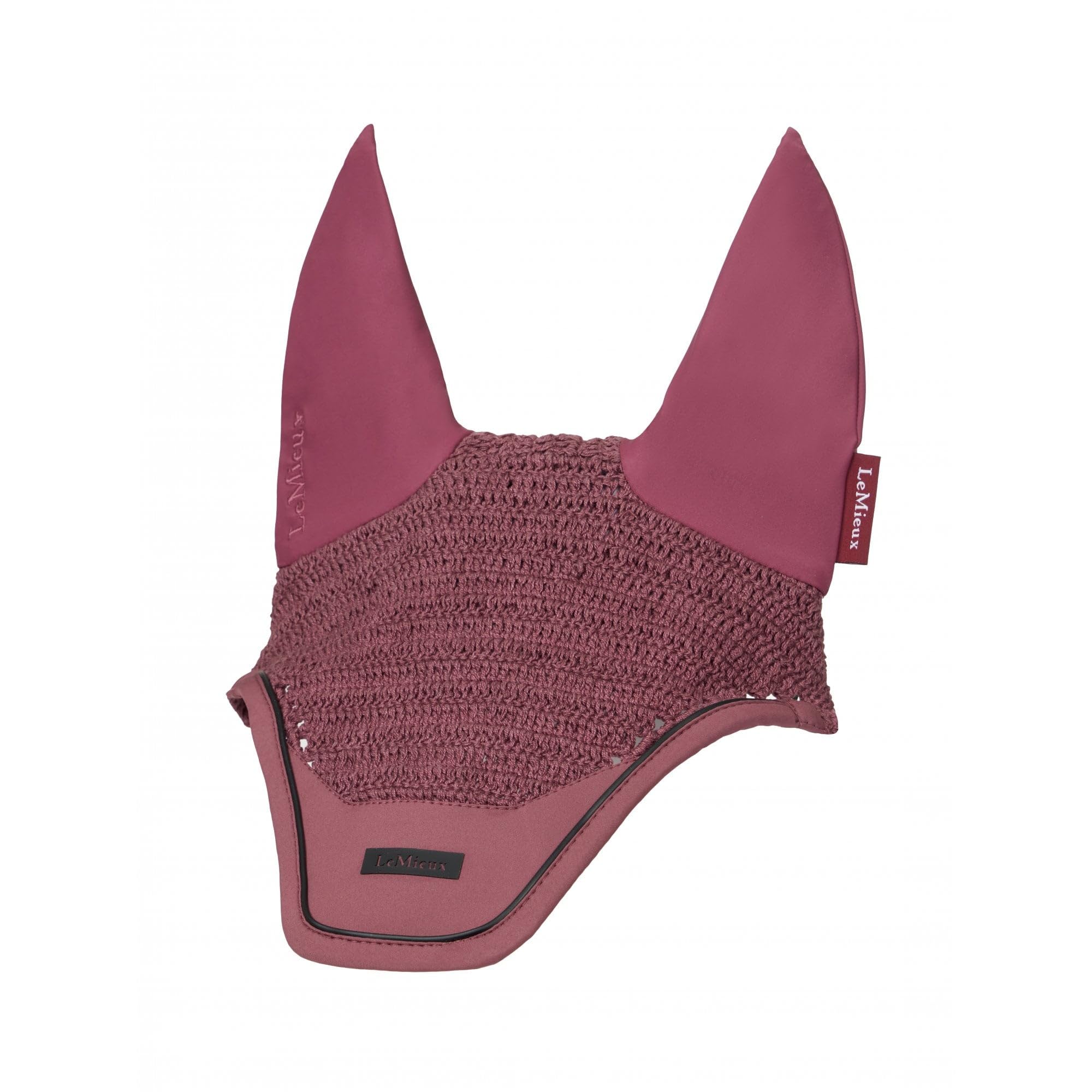 LeMieux Essence Acoustic Fly Hood - Sound Proof Micro-Foam - Rosewood - XLarge — image 1