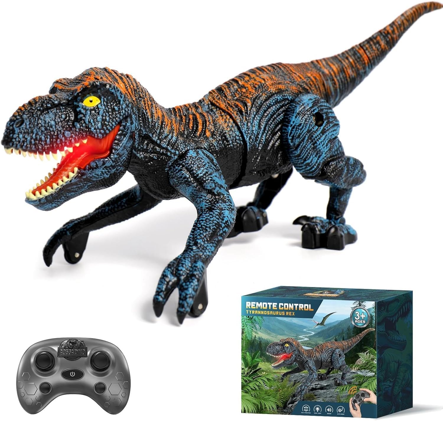 Mini Remote Control Dinosaur Toys - Kids Ages 3-12 -1 Mini Remote Control Dinosaur Toys - Kids Ages 3-12 -1