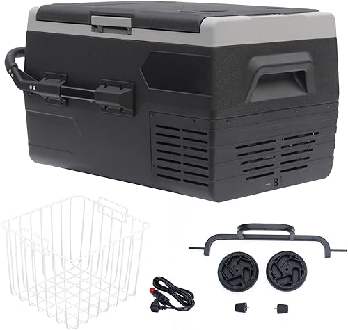 Miniatura 9 de Smad Enfriador eléctrico, refrigerador de 12 voltios, enfriador de compresor de 53QT (50L) 12V -4 ~ 50?, refrigerador de 12 V 12/24 V CC, congelador