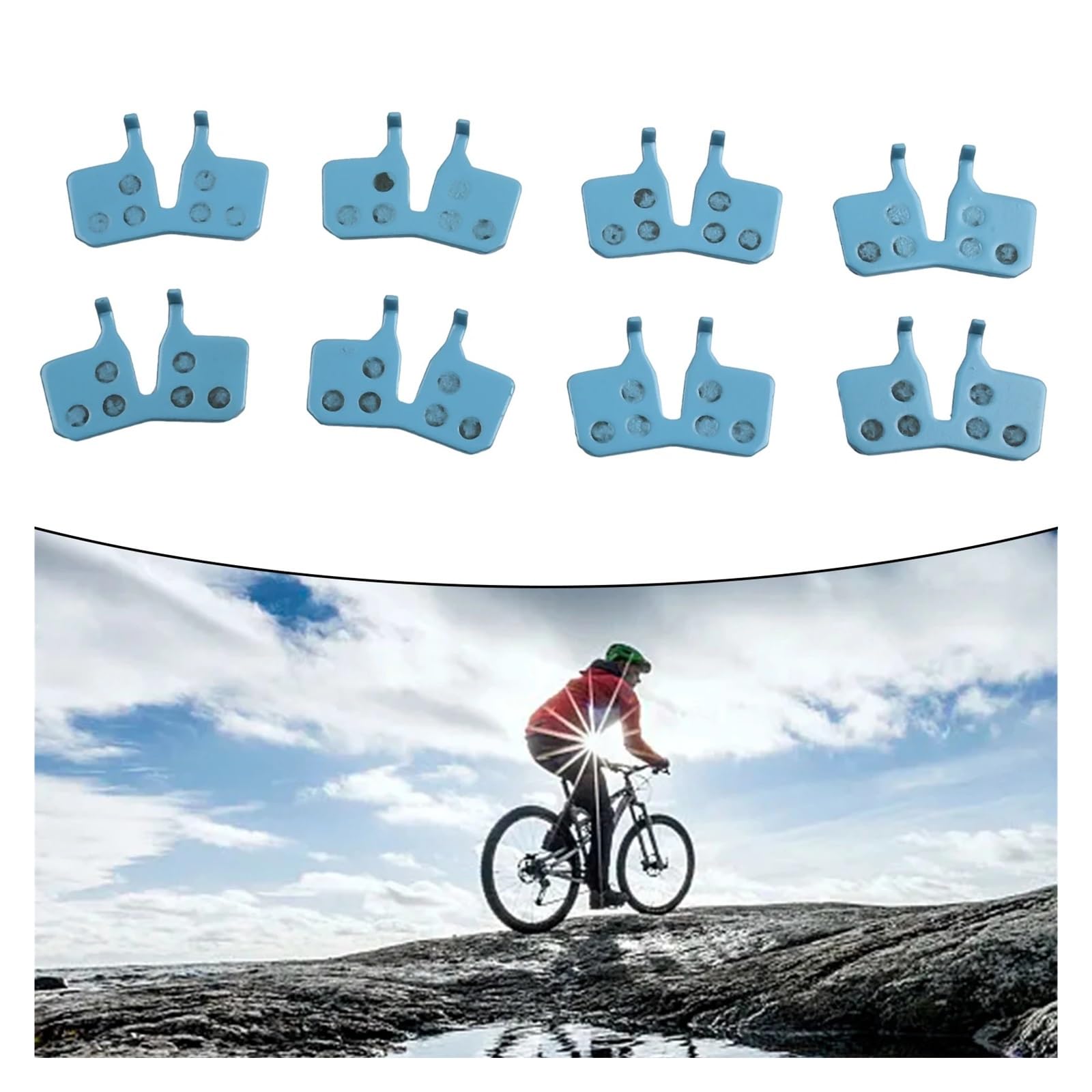 Pastillas de freno bicicleta 4 pares pastillas disco cerámica for Magura MT5 MT7 montaña E-Bike Scooter eléctrico
