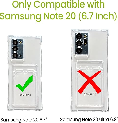 Miniatura 2 de Tuokiou Funda compatible con Samsung Galaxy Note 20 Ultra, bonito diseño de corazón 3D, protección suave a prueba de golpes con tarjetero para