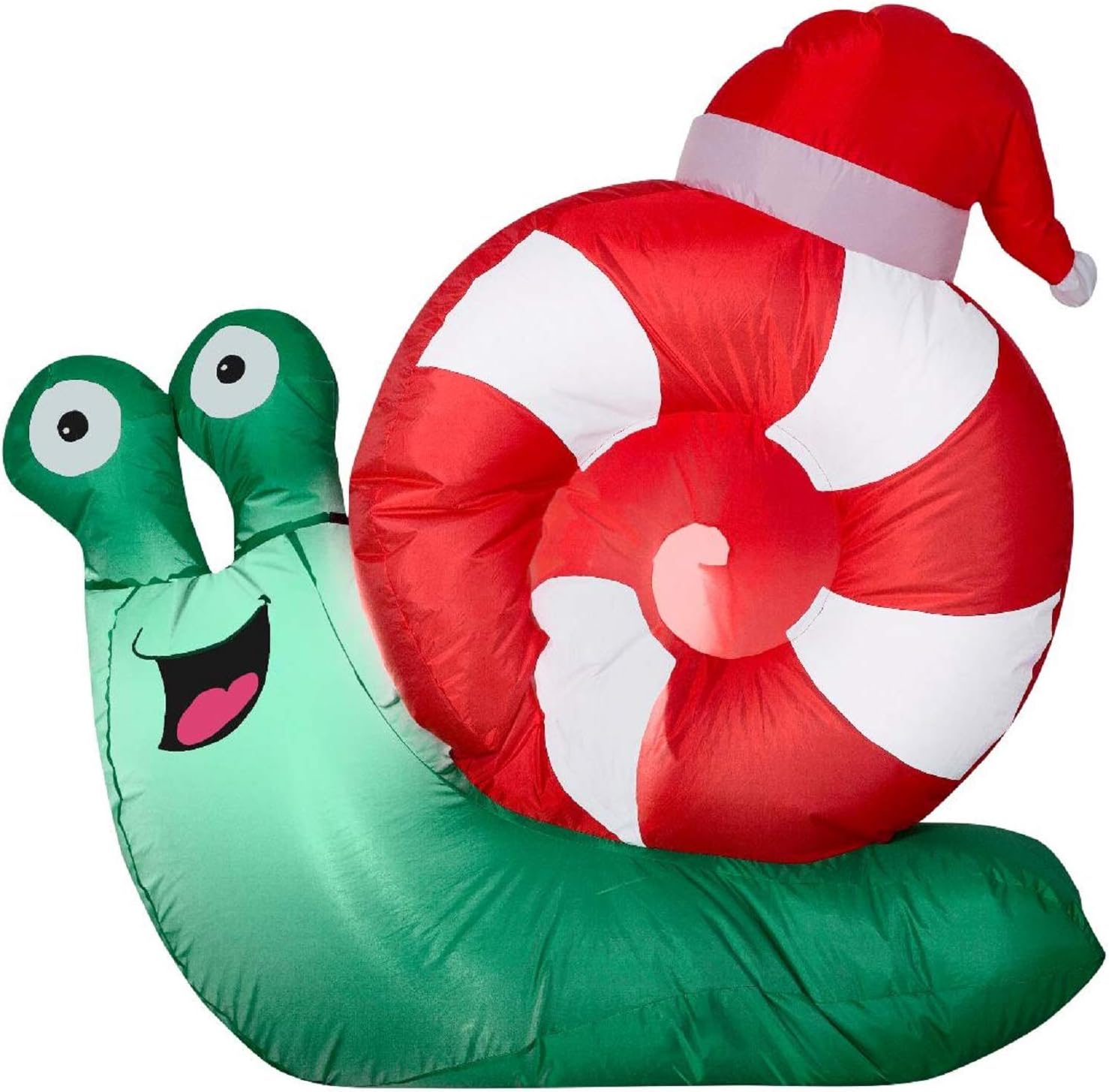 Gemmy 3' Airblown Snail Santa Christmas Inflatable