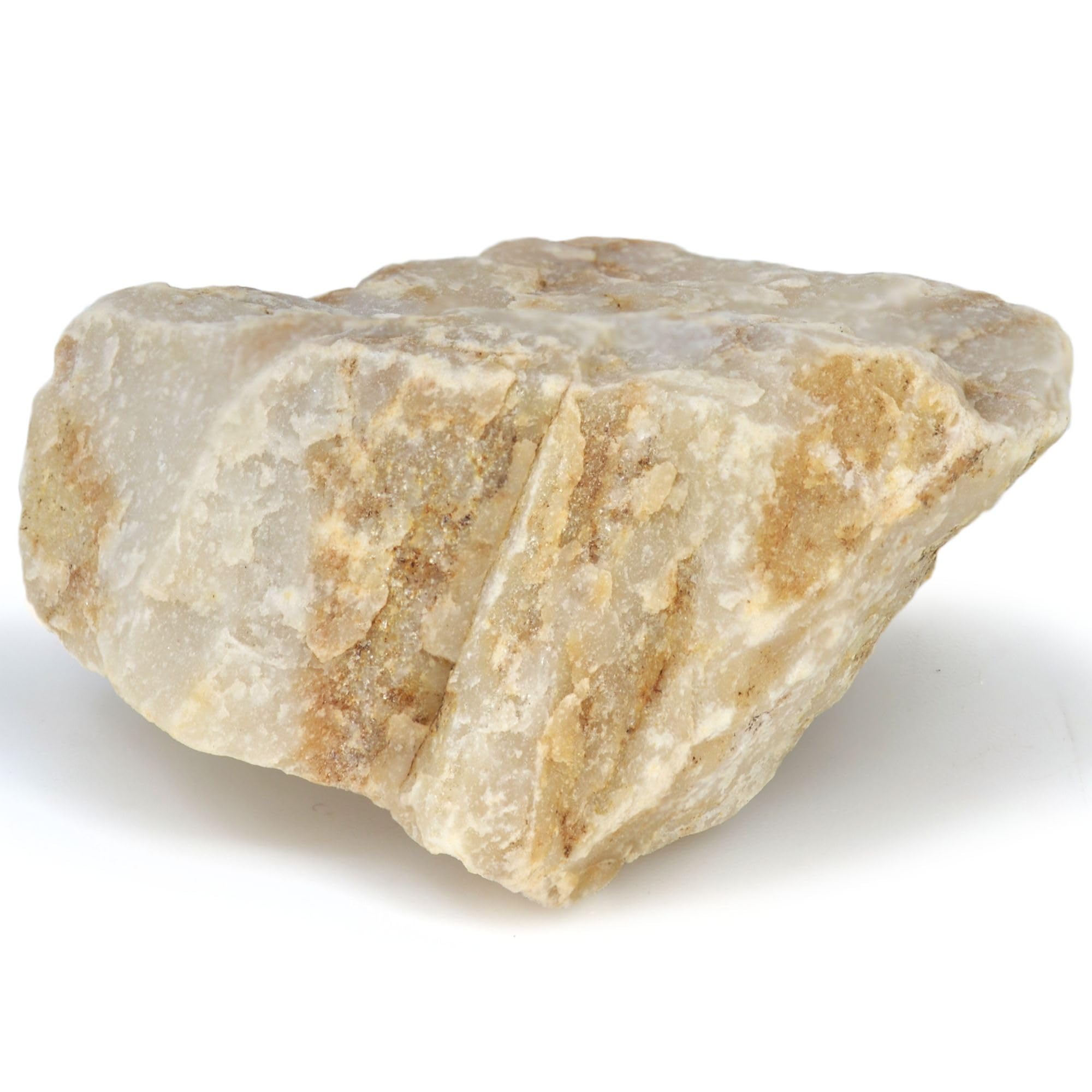 EISCO Fine White Marble Specimen (Metamorphic Rock), Approx. 1" (3cm)