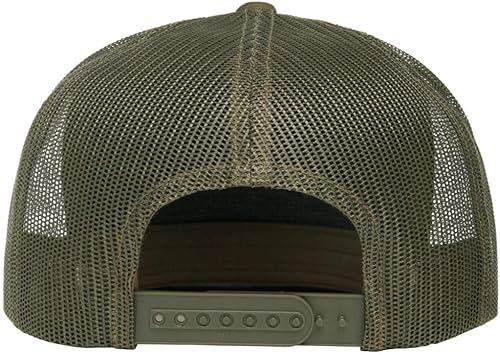 Miniatura 3 de Su logotipo bordado en Yupoong 6006 Flatbill Trucker Snapback Sombrero Logotipo personalizado