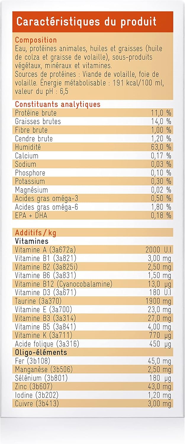 RECOACTIV Recovery Renal pour Chats, 3 x 90 ML, Aliment diététique Complet à Haute teneur en Calories pour Le Dysfonctionnement rénal et l'augmentation des Besoins énergétiques