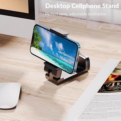 Miniatura 2 de 1 soporte para teléfono de avión en vuelo, dispositivo esencial de viaje para avión, soporte universal plegable para teléfono inteligente, rotación