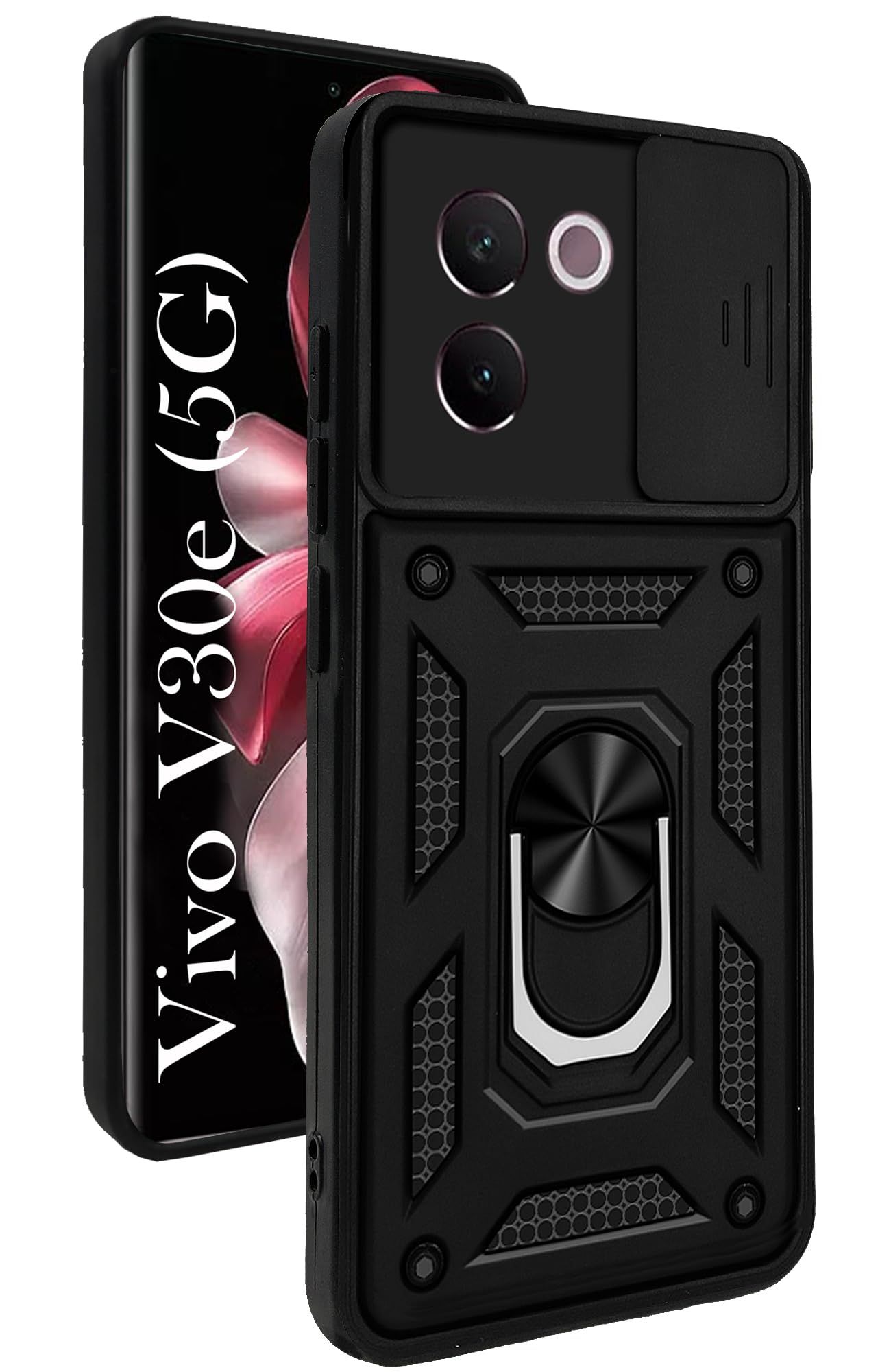 Jkobi Back Cover Case for Vivo V30e 5G (Hybrid Dual Armor Polycarbonate) (B0DC46WYN2) Amazon Price History, Amazon Price Tracker