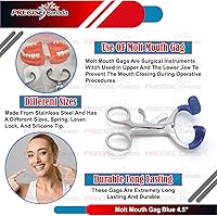 Vista 3 de PC Molt boca Gag Azul 4.5" Acero Inoxidable