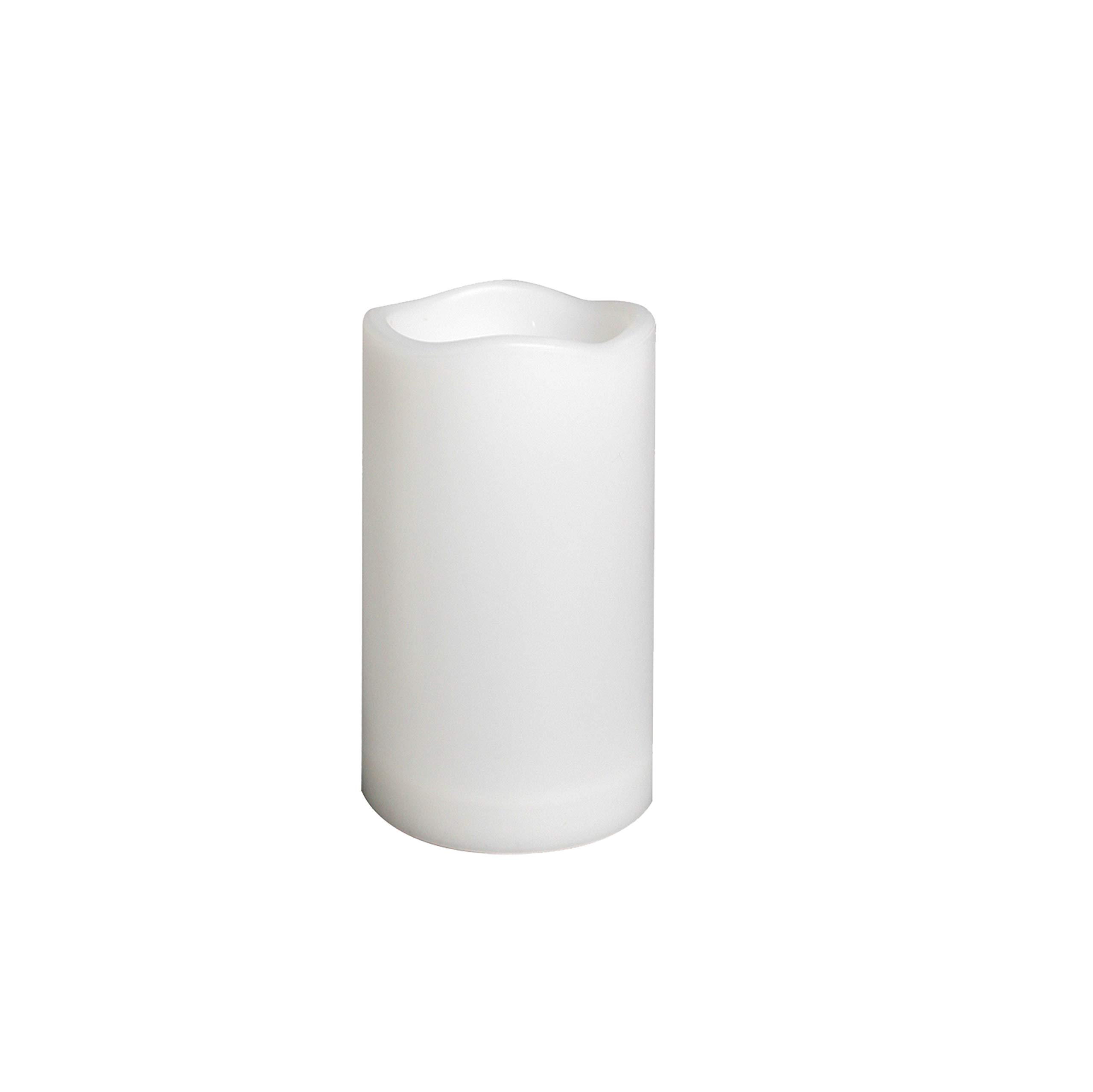 Waterproof Outdoor Flameless Pillar Candle with Timer Battery Operated Electric LED Candle Set for Gift Home Décor Party Wedding Supplies Garden