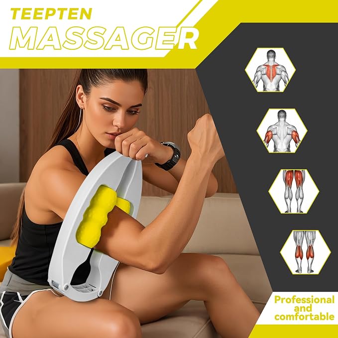 Masajeador de brazo y antebrazo con rodillo de espuma ajustable miniatura 4