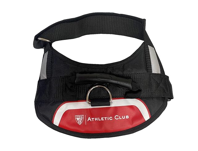 Foto 2 de 2 de ATHLETIC CLUB BILBAO - Arnés Perro, Acolchado, Transpirable, Ajustable, Arnés Reflectante, para Perro Grande…