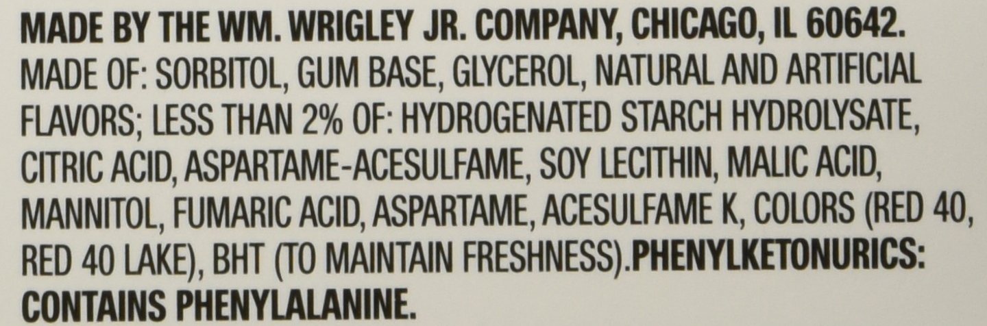 5 GUM Watermelon Prism Sugar Free Chewing Gum Bulk Stick Box, 15 Count (Pack of 120) image 3