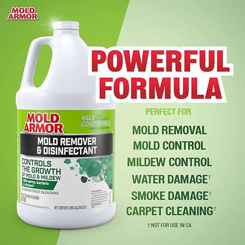 Miniatura 6 de MOLD ARMOR FG550 - Removedor de moho y desinfectante, 1 galón