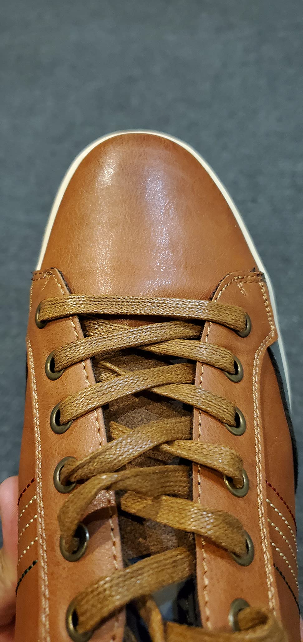 11/mo Finance Jousen Men's Fashion Sneakers 3 Eyelets Simple Style Casual Shoes Buy Now