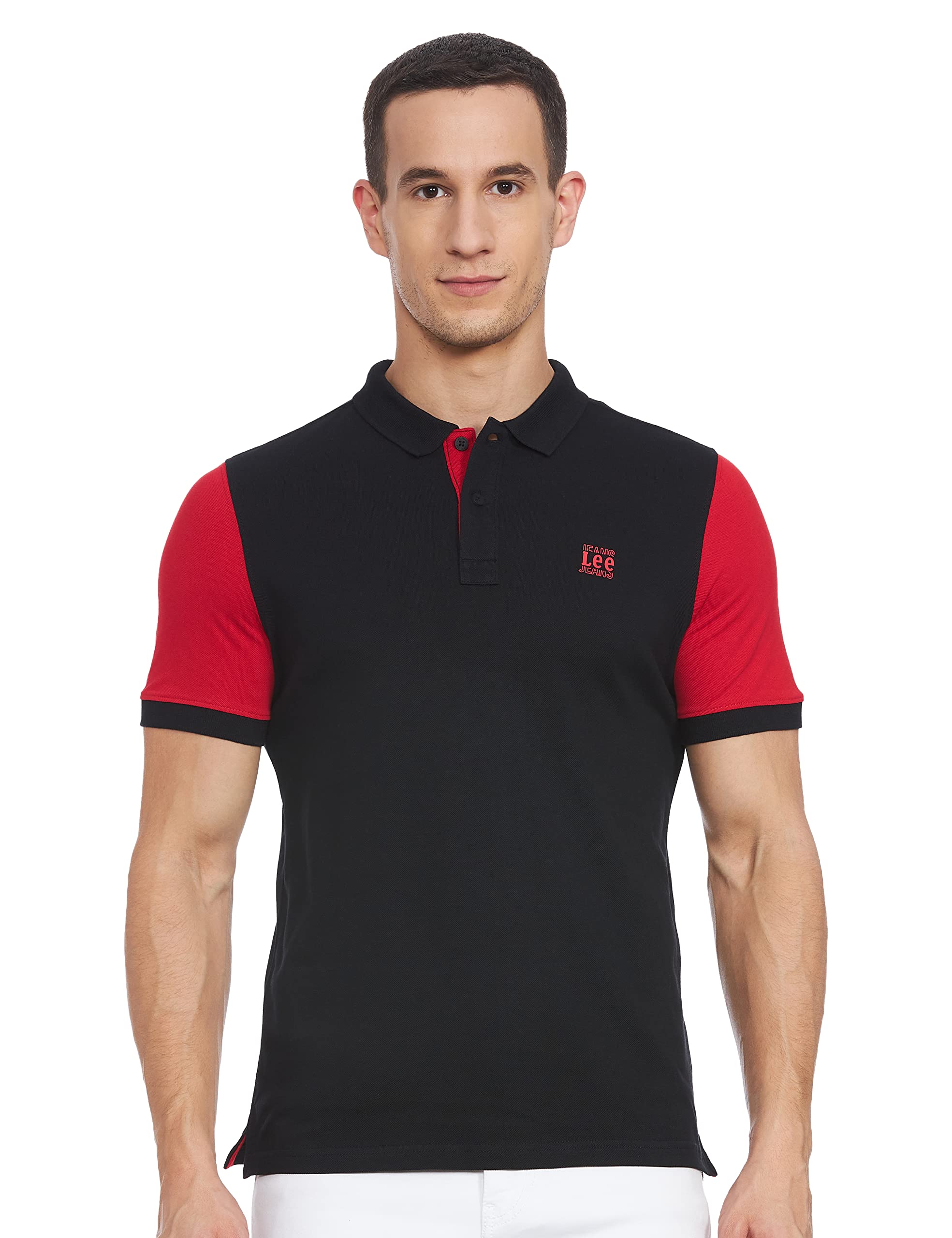 LeeMen's Solid Regular Fit T-Shirt