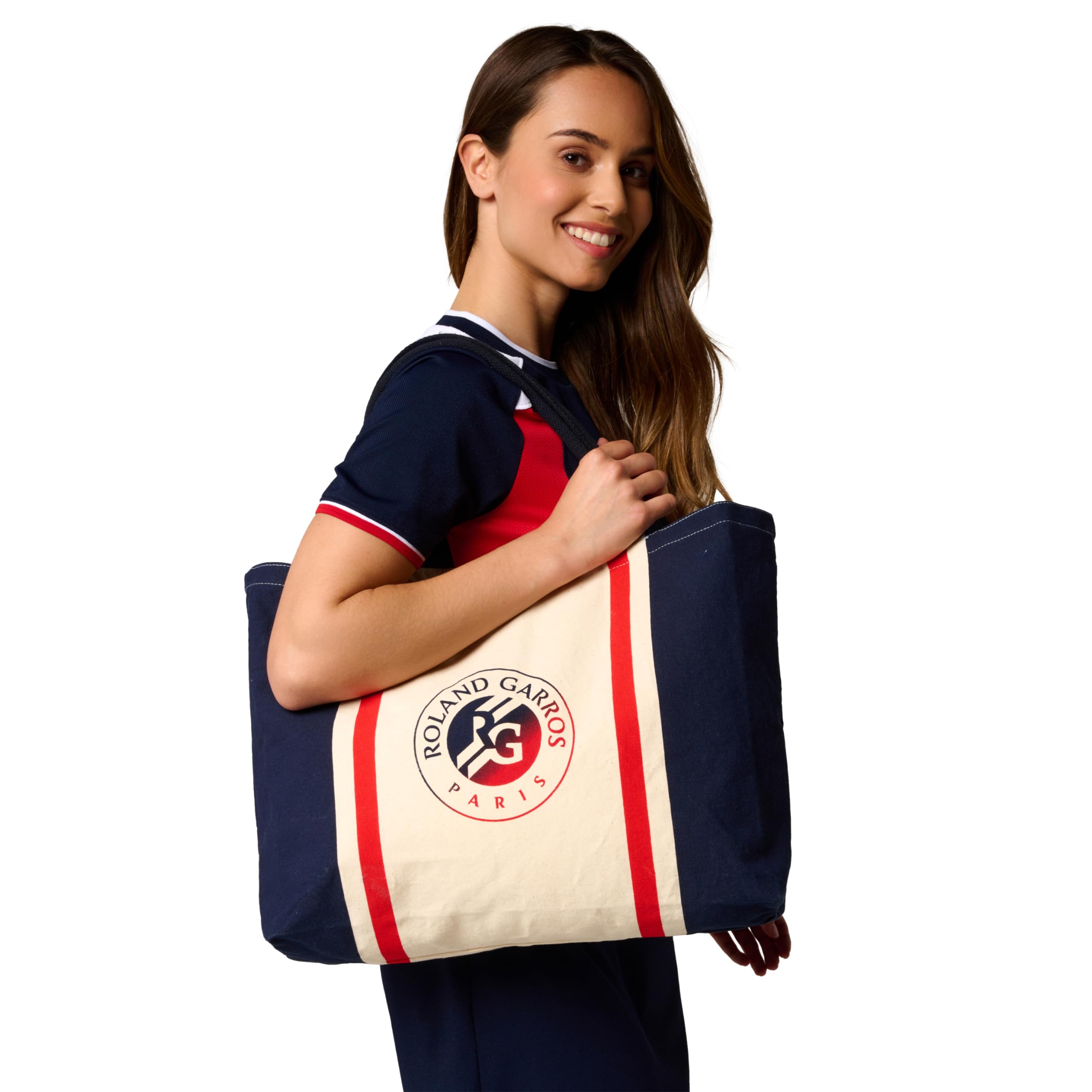 ROLAND GARROS Tricolore,Tote Bag,Unisex, multicolor, Western