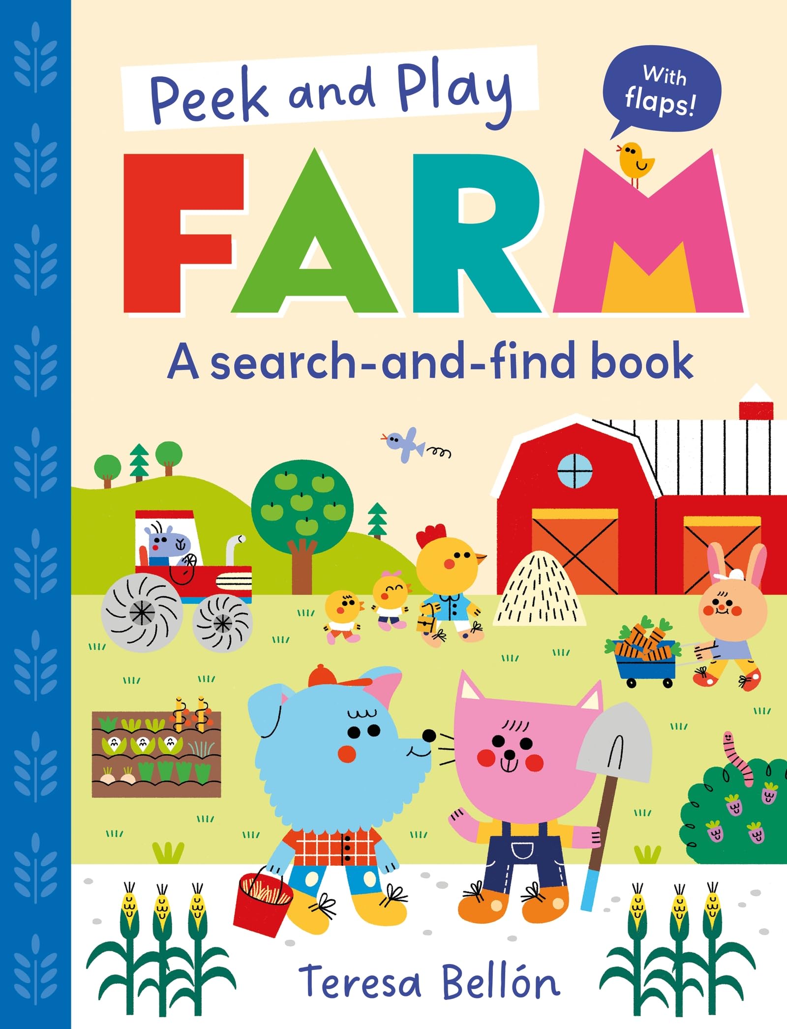 Farm: A fun and interactive lift-the-flap search-and-find board book (Peek and Play)