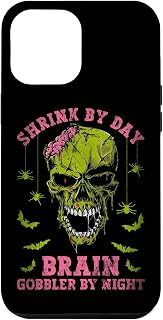 iPhone 13 Pro Max Shrink By Day, Brain Gobbler By Night Halloween Lazy Costume Case