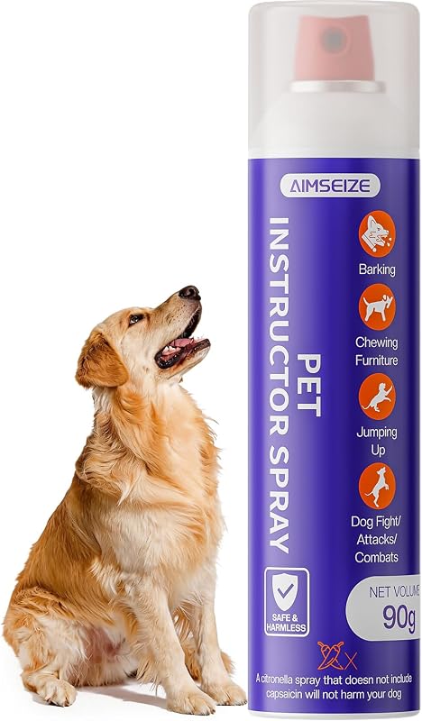Spray Corretor de Comportamento para Cães AIMSEIZE com Citronela 90 mL