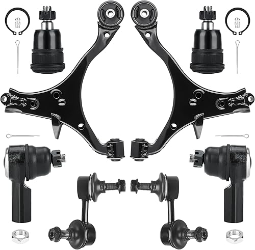 Brazo de control inferior delantero de 8 piezas con rótulas para Honda Civic 2001-2005 (no para modelos SI), kit de suspensión K640288 K640287