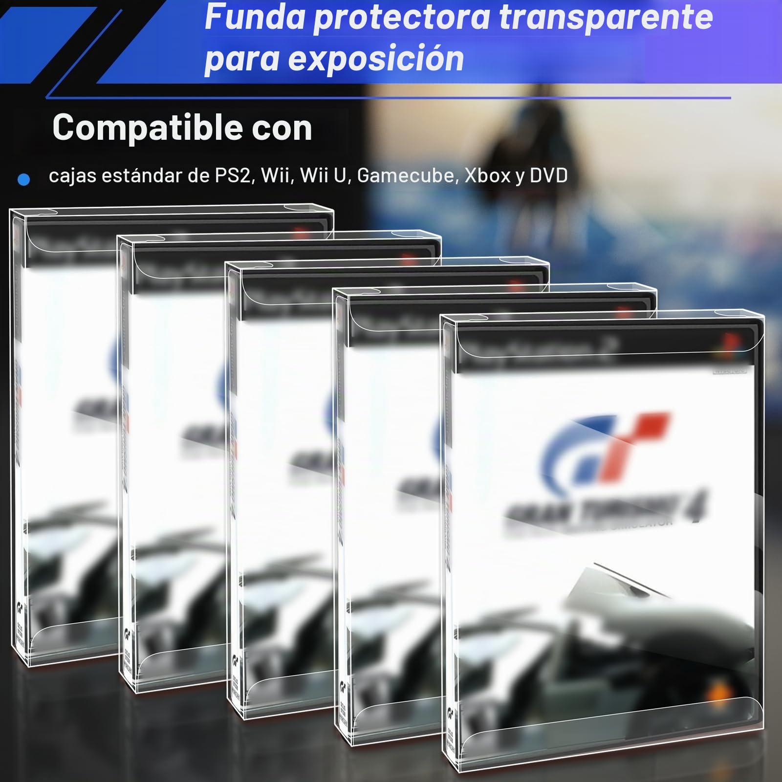 30 fundas protectoras de videojuegos CIB para PS2, Wii, Wii U, Gamecube, Xbox y DVD, funda protectora de caja de juegos estándar