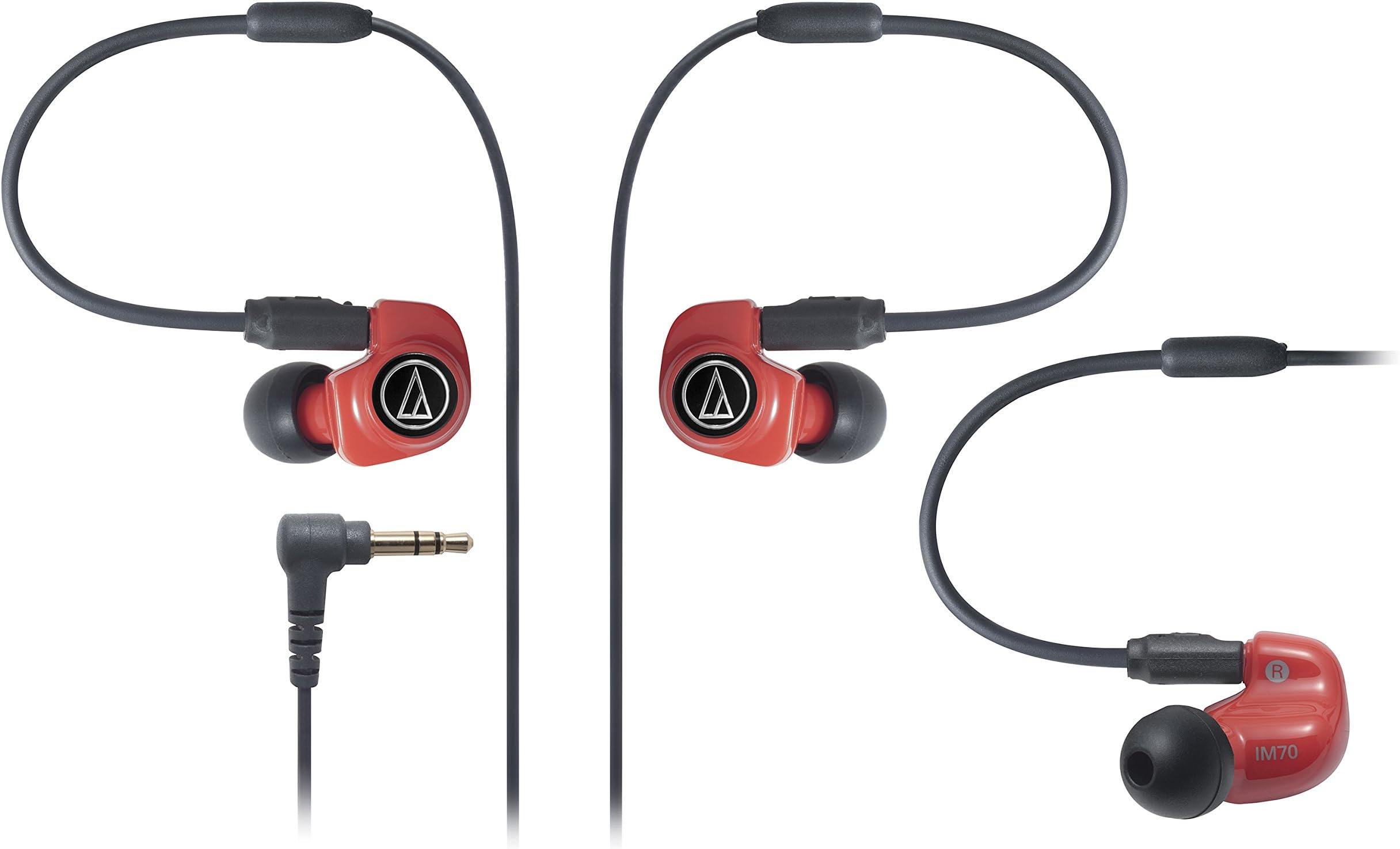 Audio-Technica ATH-IM70 Dual symphonic-driver In-ear Monitor headphones(Japan Import)