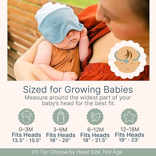 Miniatura 7 de La máscara original para dormir para bebé y sombra de ojos suave - Recién nacido, sombrero y gorro - Regalos de viaje y bebé