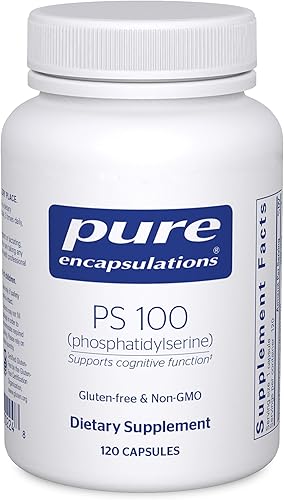 Miniatura 8 de Pure Encapsulations PS 100  Suplemento de aminoácidos de fosfatidilserina para el cerebro y la memoria*  60 cápsulas