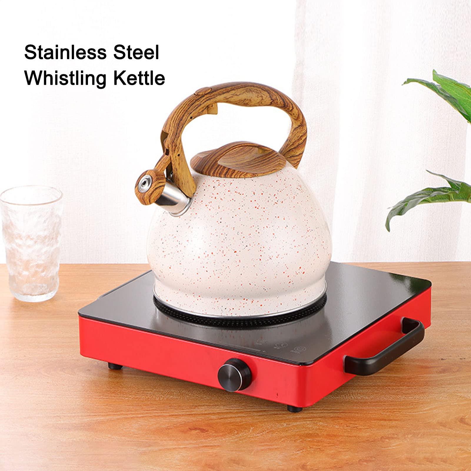 Bouilloire 3 Litres Bouilloire Sifflante Hominas 3L - Inox Induction & Design Vintage Théière Vintage Poignée Bois Bouilloire 3 Litres Bouilloire Sifflante Hominas 3L - Inox Induction & Design Vintage Théière Vintage Poignée Bois