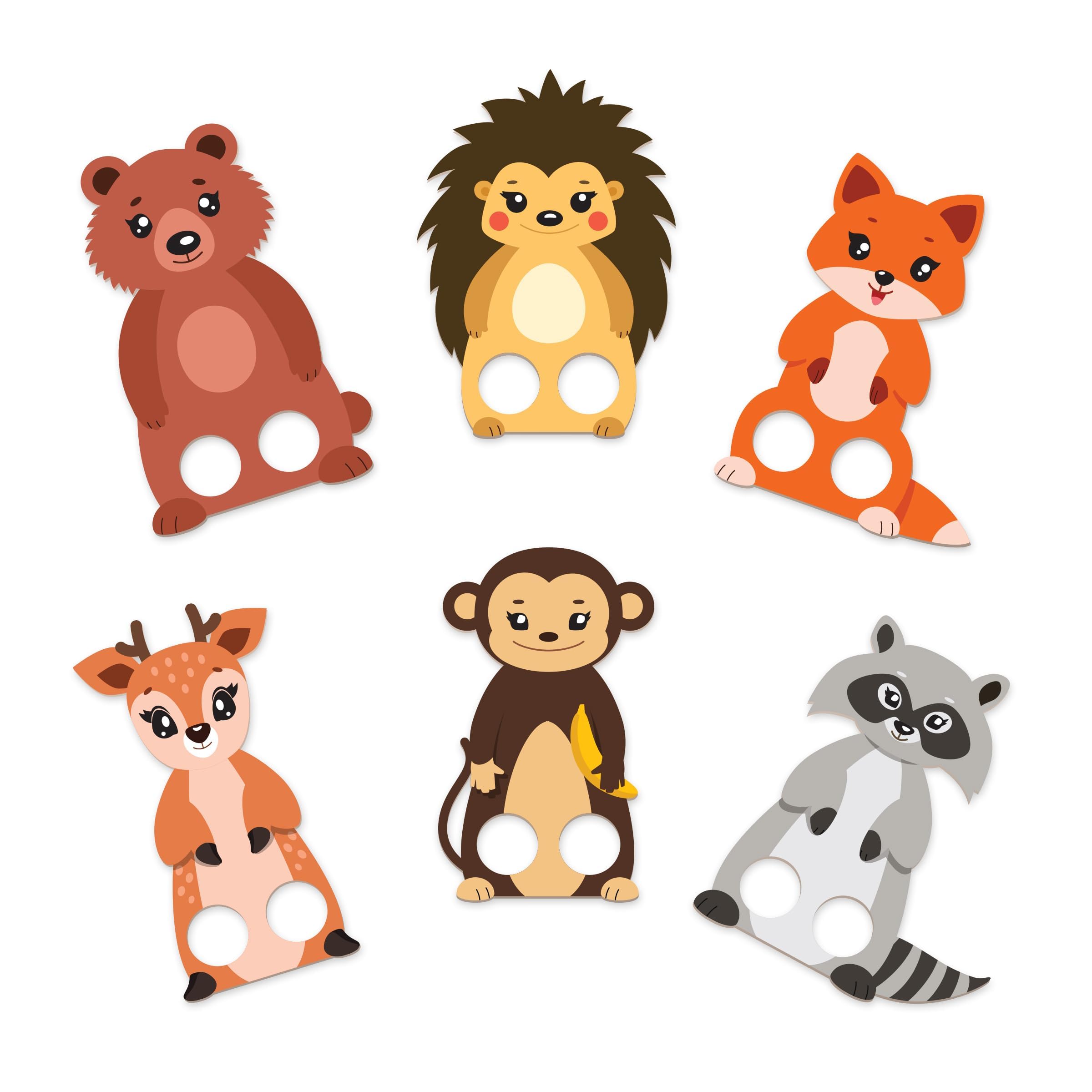 Kipod Wooden Tabletop Puppet Theater- Interactive Storytelling Playset for Kids- Develops Creativity & Imagination- Portable Wooden Puppet Stage for Fun & Educational Play