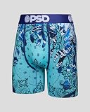 PSD Men's Bandeezy Blue Boxer Briefs, Blue, XL