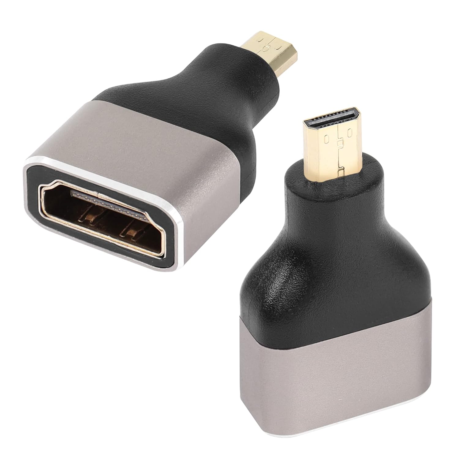 QIANRENON 8K Micro HDMI to HDMI Adapter Extender Coupler