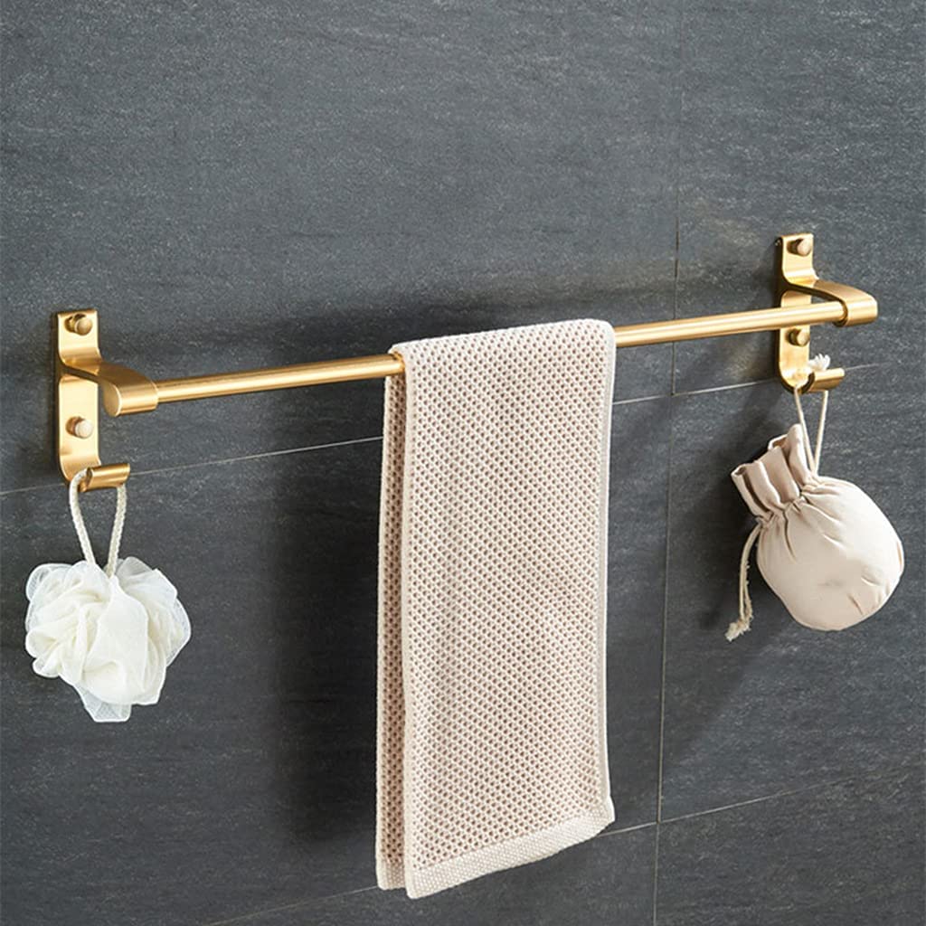 Porte-serviettes double pour une salle de bain familiale ordonnée et moderne