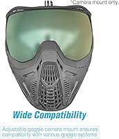 Vista 7 de Goggle Camera Mount - Durable Paintball Mask Mount for Dynamic Filming