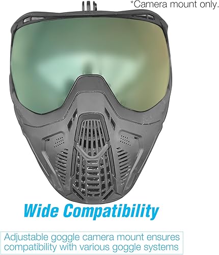 Miniatura 6 de Goggle Camera Mount - Durable Paintball Mask Mount for Dynamic Filming