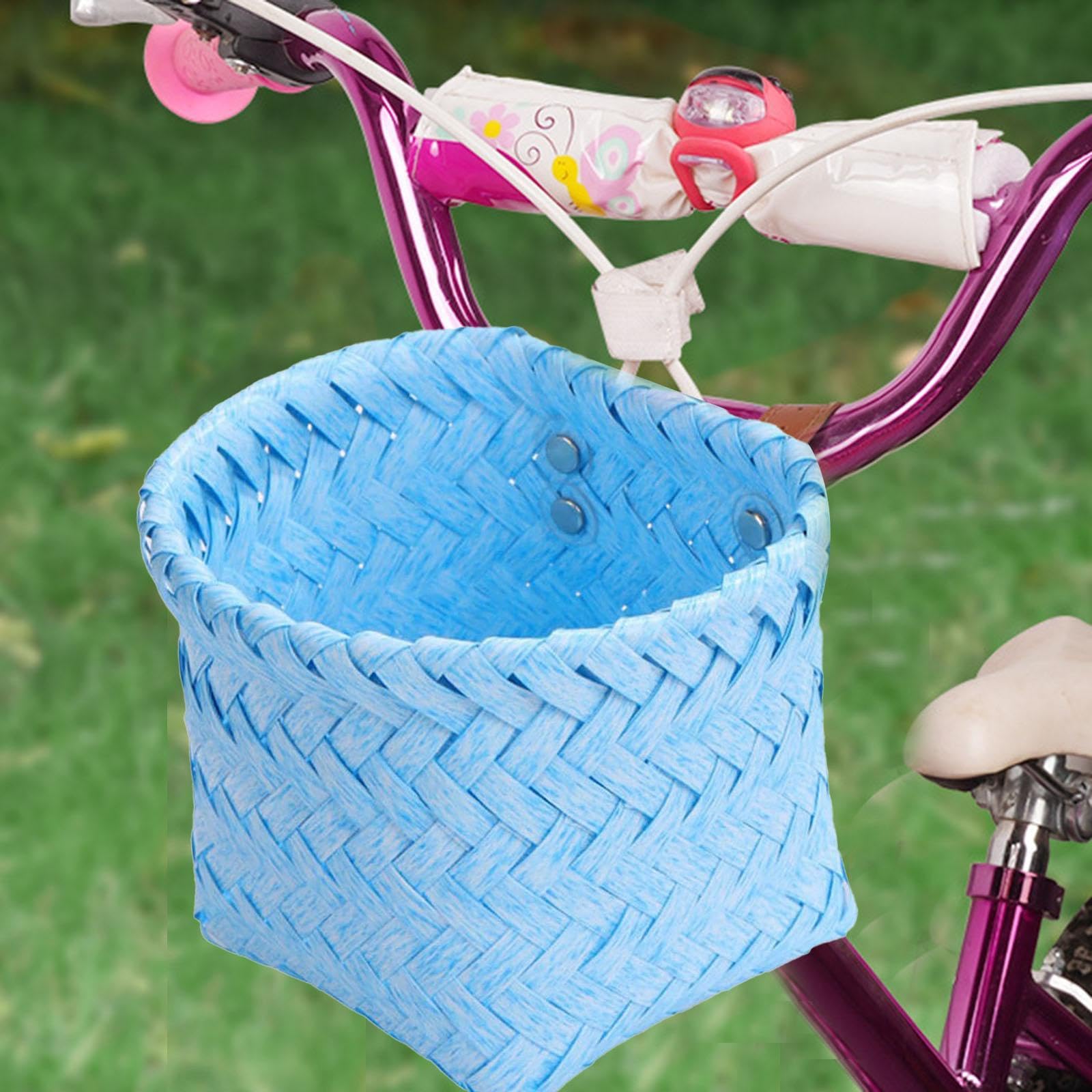 Aymzbd Panier Avant de Vélo Enfant - Décoration de Guidon - Panier Avant Polyvalent et Portable pour Vélo Enfant - Accessoire de Vélo Aymzbd Panier Avant de Vélo Enfant - Décoration de Guidon - Panier Avant Polyvalent et Portable pour Vélo Enfant - Accessoire de Vélo