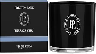 Preston Lane The Scented Candle, Luxury Candle with Vegan Soy Wax Blend, Terrace View, 7.5 Oz