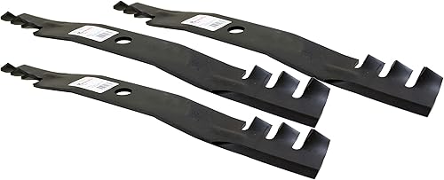 Giratorio 60" # 10073Gator mantillo hoja de cortacésped Set (3) john deere # m128485