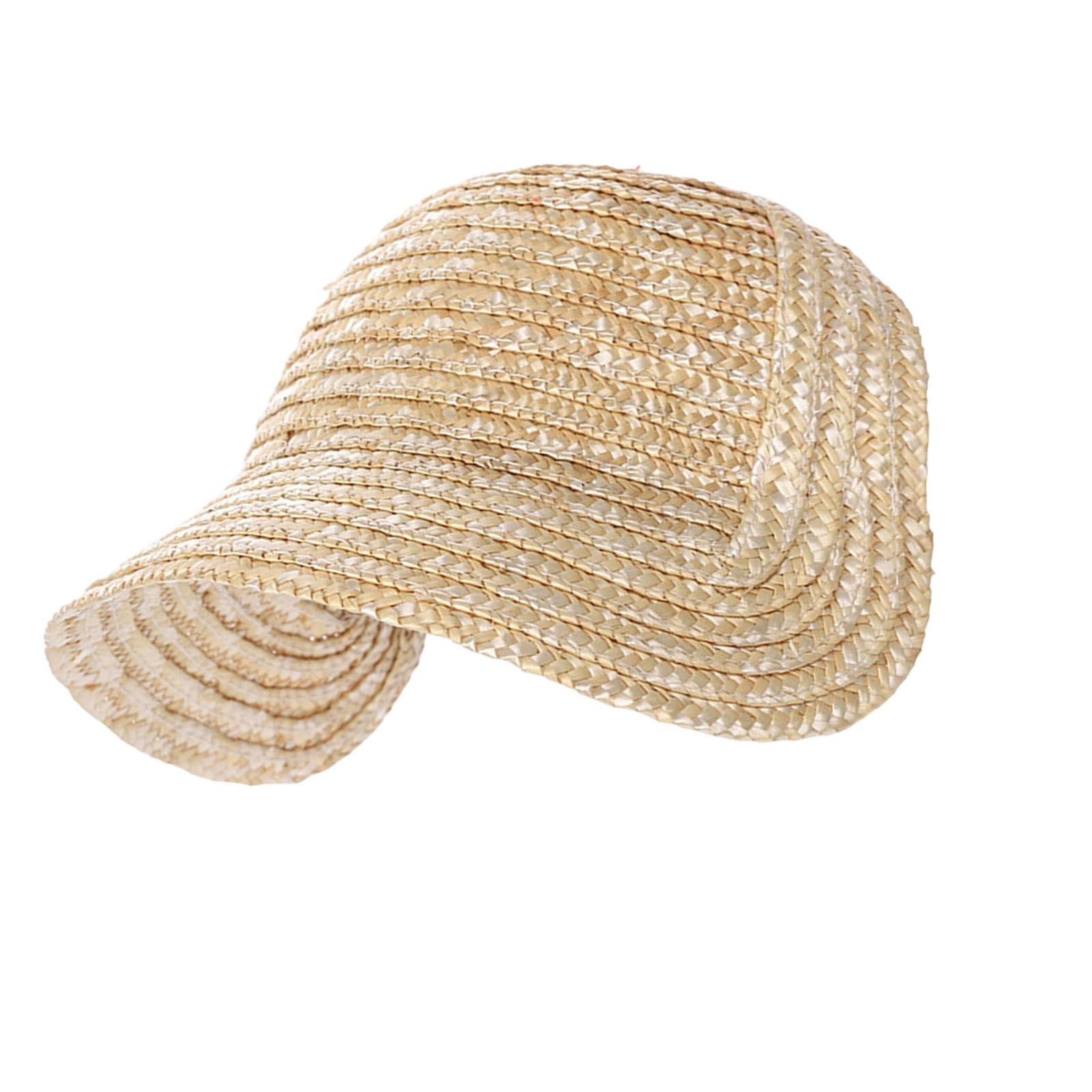 Zyharuko Straw Original Color Victorian Bonnet Hat Base Craft Teaparty Straw Hat For Crafting Project Bridal Event Costume Accessories Millinery