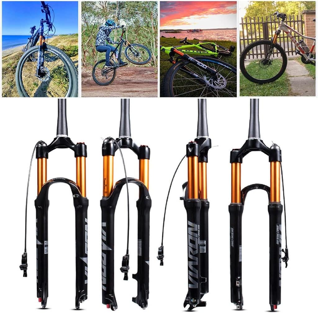 マウンテンバイクフロントフォーク、26 / 27.5 / 29インチ自転車MTB