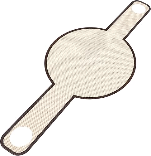 Hemoton Alfombrilla de silicona antiadherente: bandeja para hornear reutilizable, papel de pergamino, correa de pan de silicona para accesorios de