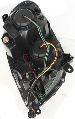 Miniatura 6 de Garage-Pro Faro delantero lateral del conductor y del pasajero para Infiniti G35 2003-2004 halógeno con bombillas se adapta a la base y X, sedán